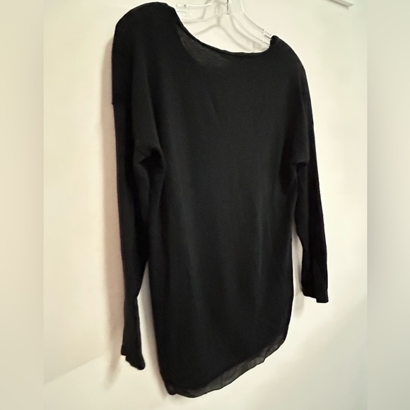 M Made in Italy Cotton Sweater with Silk Trim - Picture 10 of 10